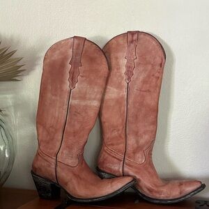 Old Gringo Pink Heeled Boots